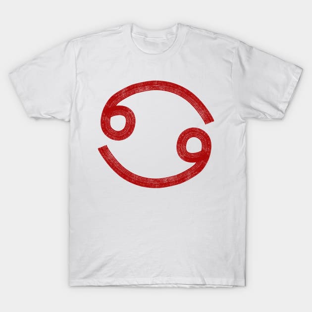 Red Cancer T-Shirt by JJLosh